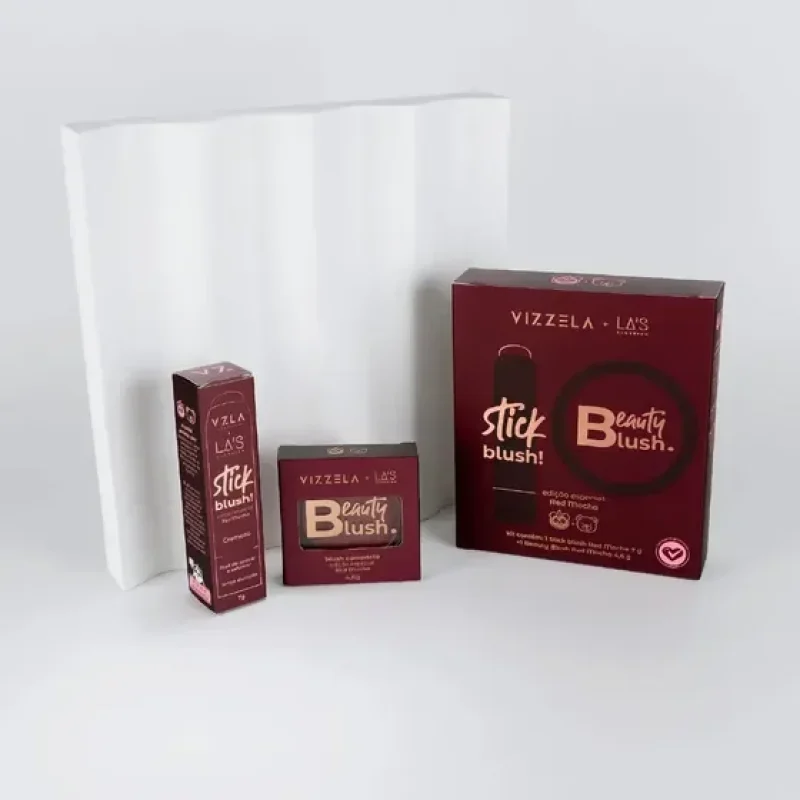 kit blush vizzela red