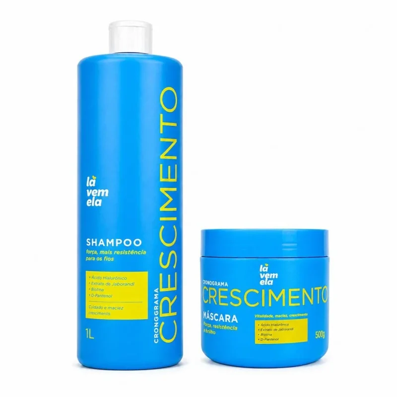 kit cronograma crescimento capilar