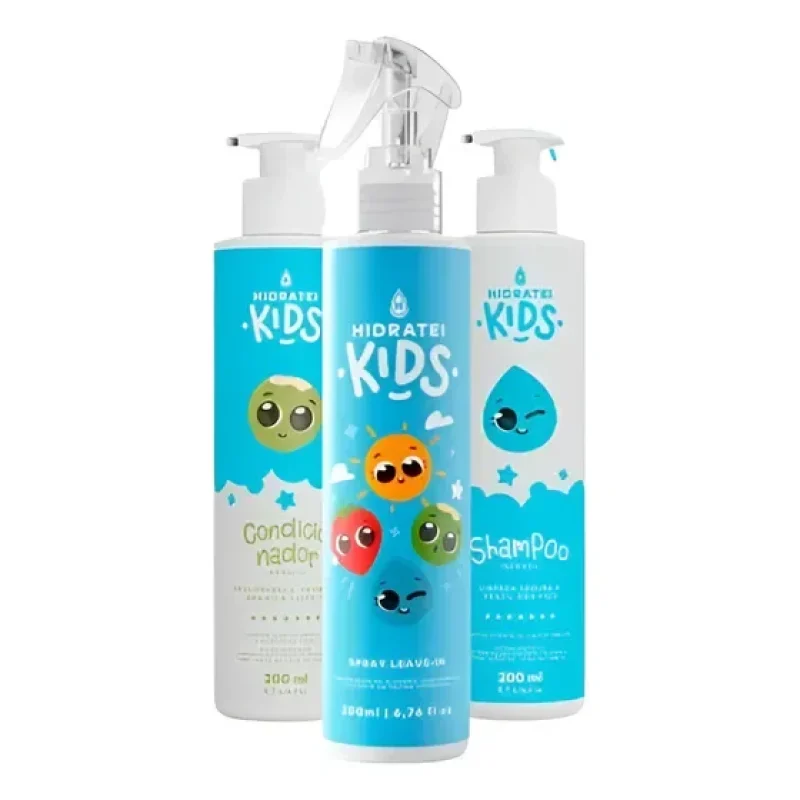 kit cuidado diário kids