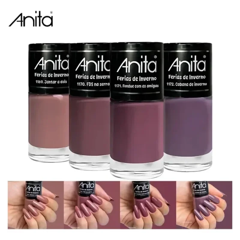 kit esmalte anita férias