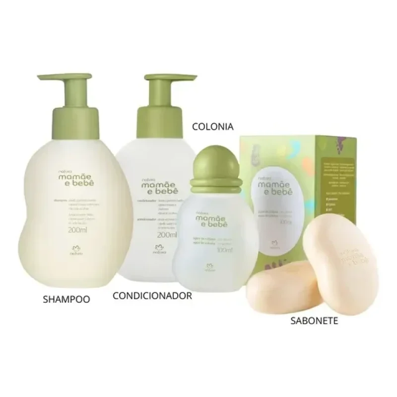 kit mãe bebê colônia