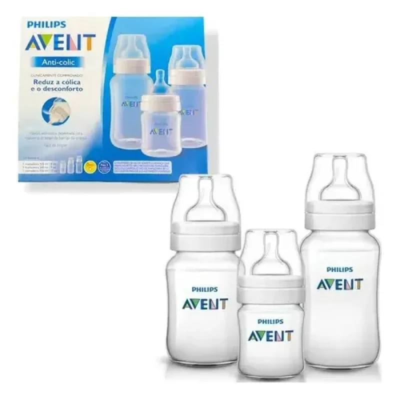 kit mamadeira anticólica bebê
