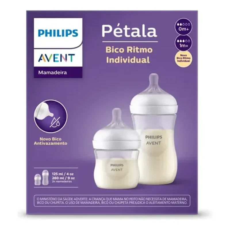 kit mamadeira petala