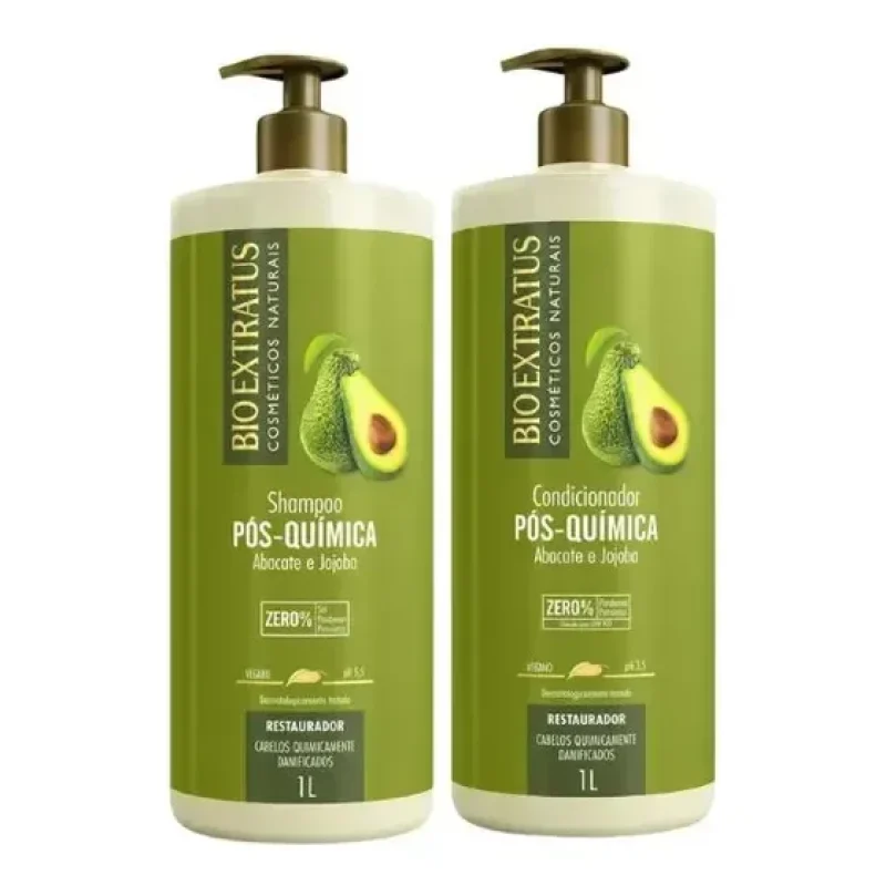 kit pós química shampoo