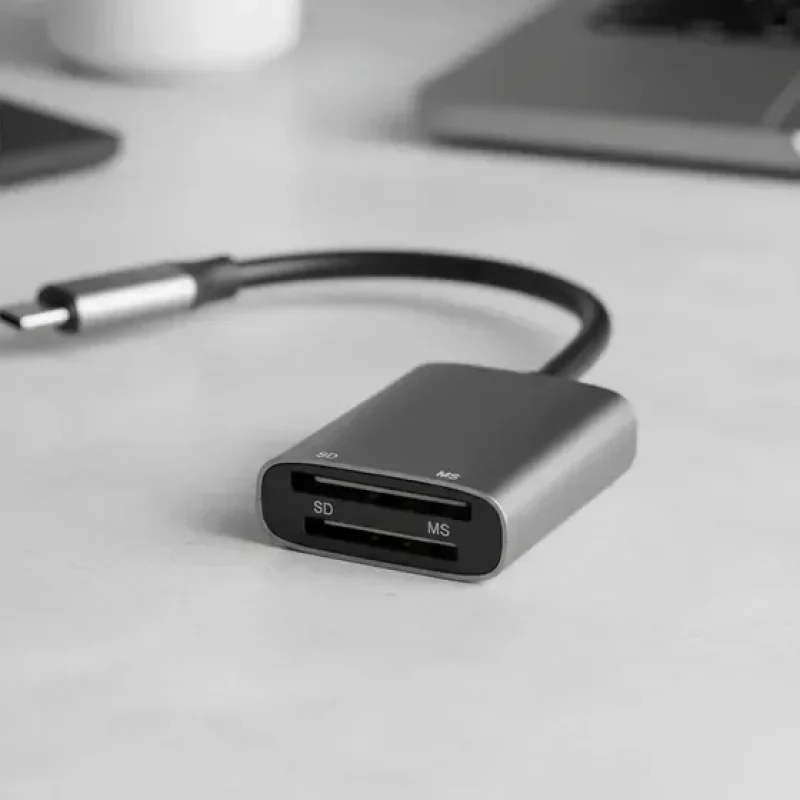 leitor usb iphone