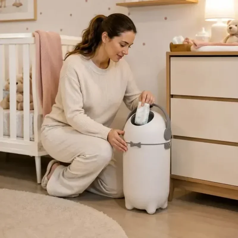 lixeira anti odor fraldas
