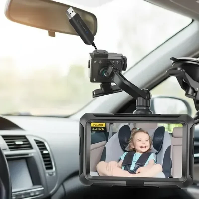 monitor bebê carro