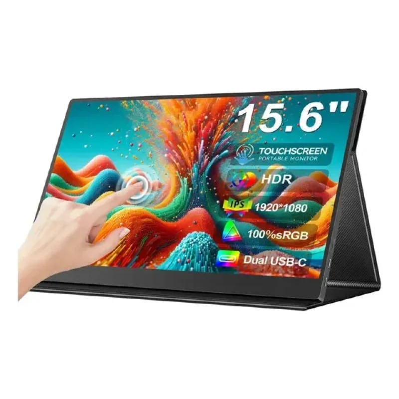 monitor portátil touch 15.6