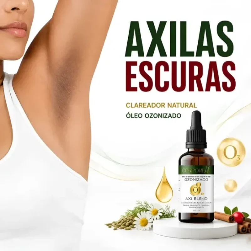 óleo ozonizado desodorante para