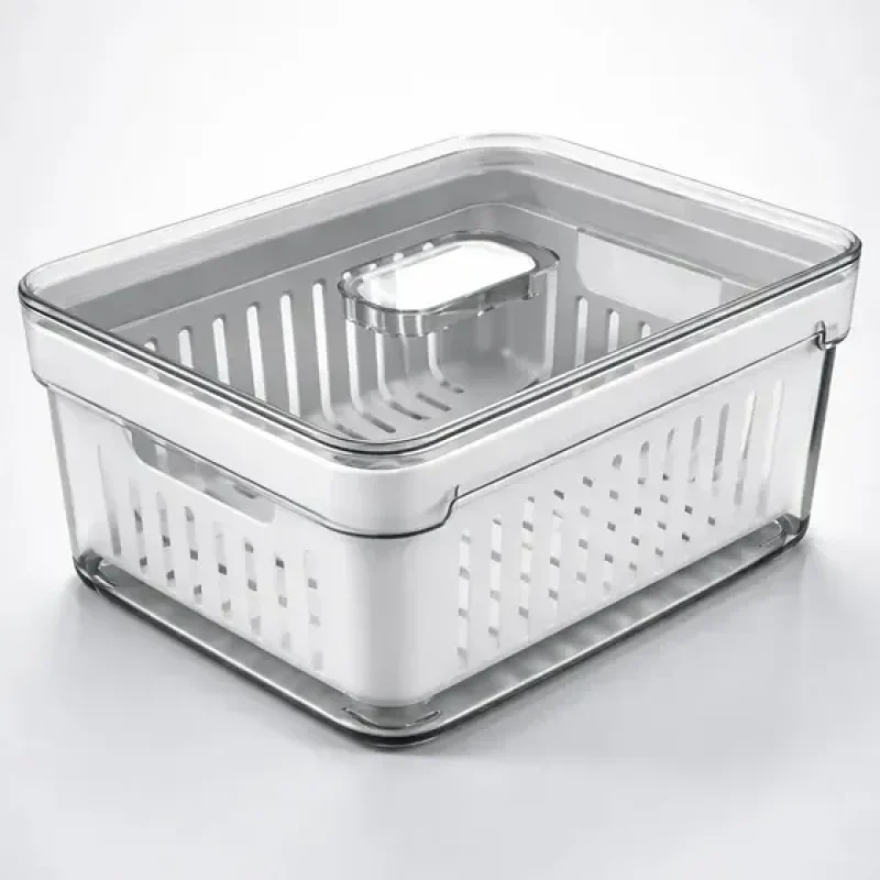 organizador de geladeira ervas