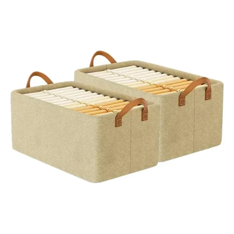 organizador guarda roupa cesto