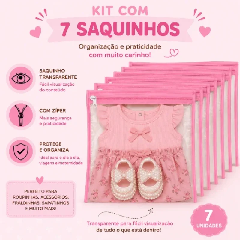 organizador mala bebê