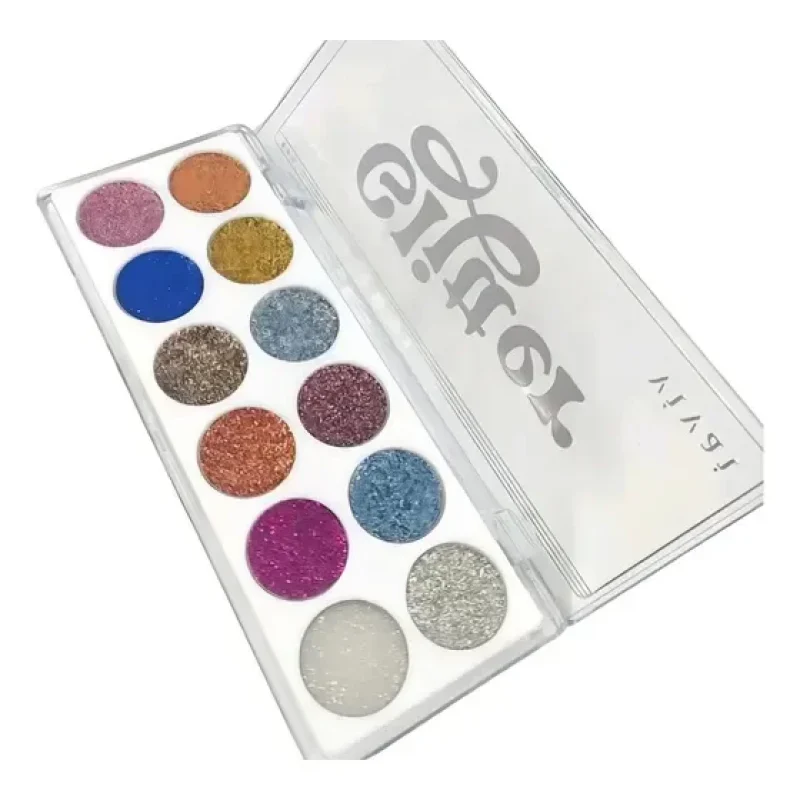 paleta de sombras glitter