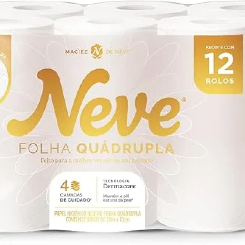papel higiênico folha quádrupla
