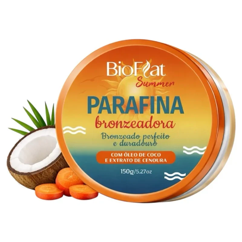 parafina bronzeadora bioflat