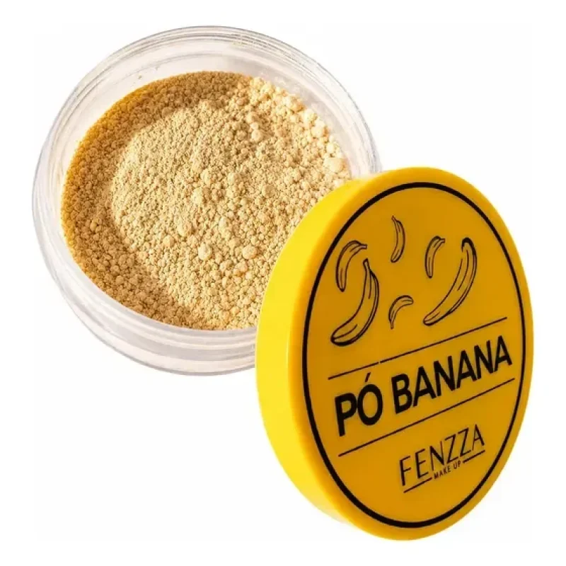 pó banana solto facial