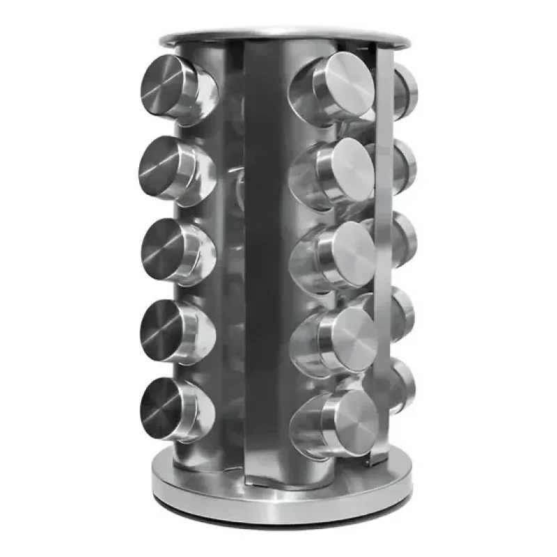 porta-tempero giratório quick aço