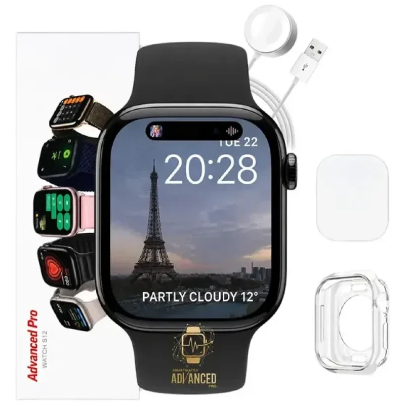 relógio smartwatch preto