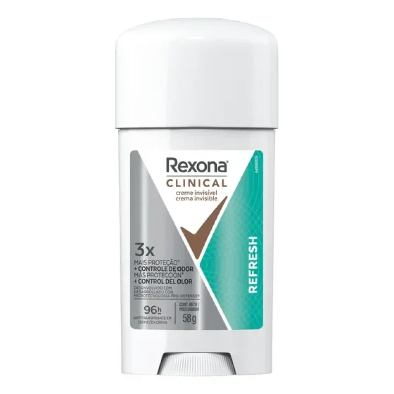 rexona clinical antitranspirante creme