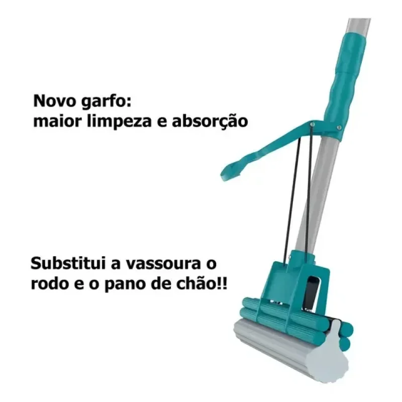 rodo mop limpeza prática