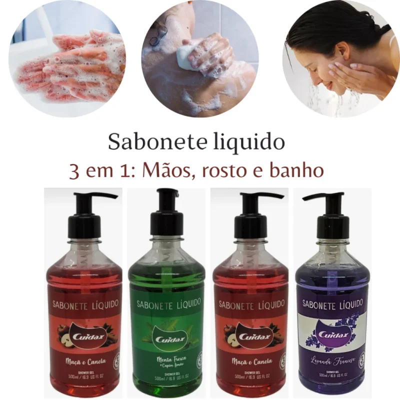 sabonete liquido 3 em