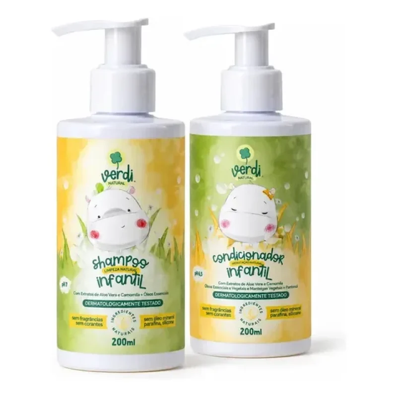 shampoo + condicionador verdi
