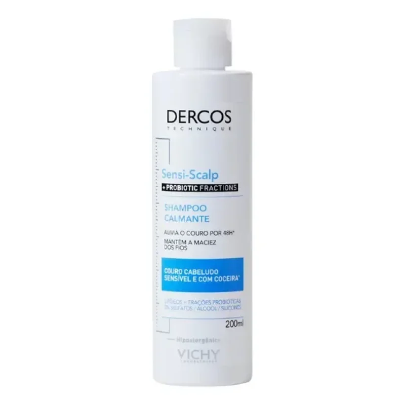 shampoo de limpeza calmante