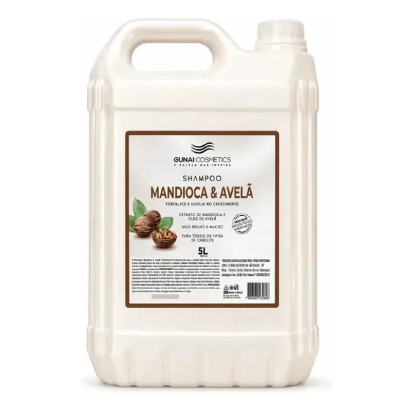 shampoo de mandioca e