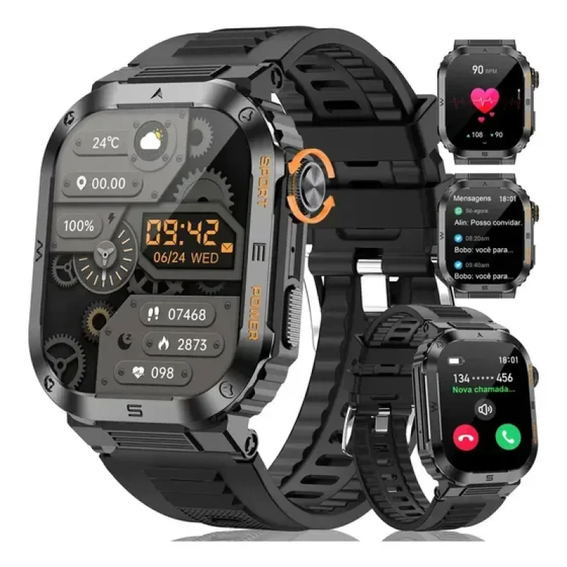 smartwatch esporte resistente
