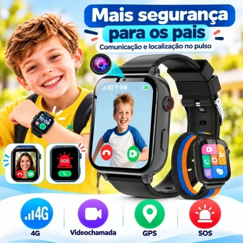 smartwatch infantil com gps