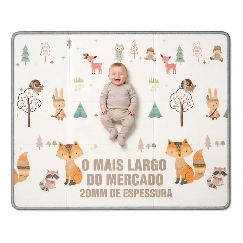 tapete infantil térmico duplo