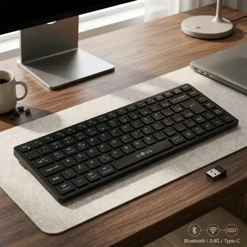 teclado bluetooth silencioso
