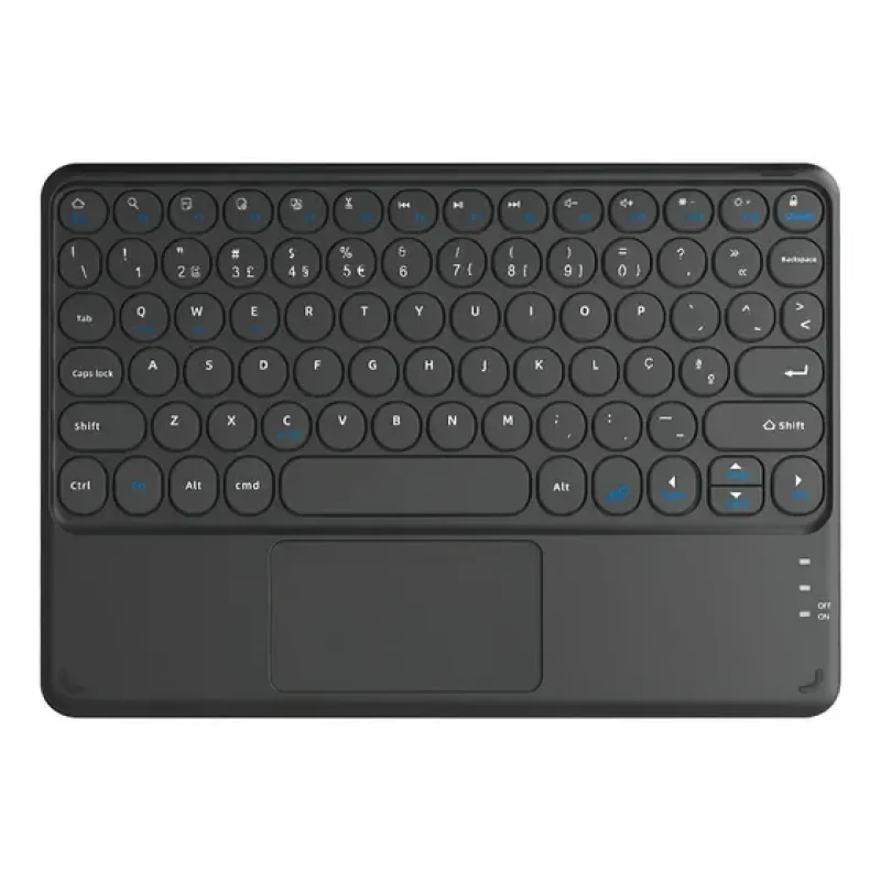teclado bluetooth trackpad