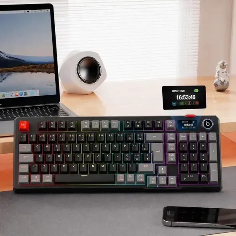teclado gamer mecânico ABNT2