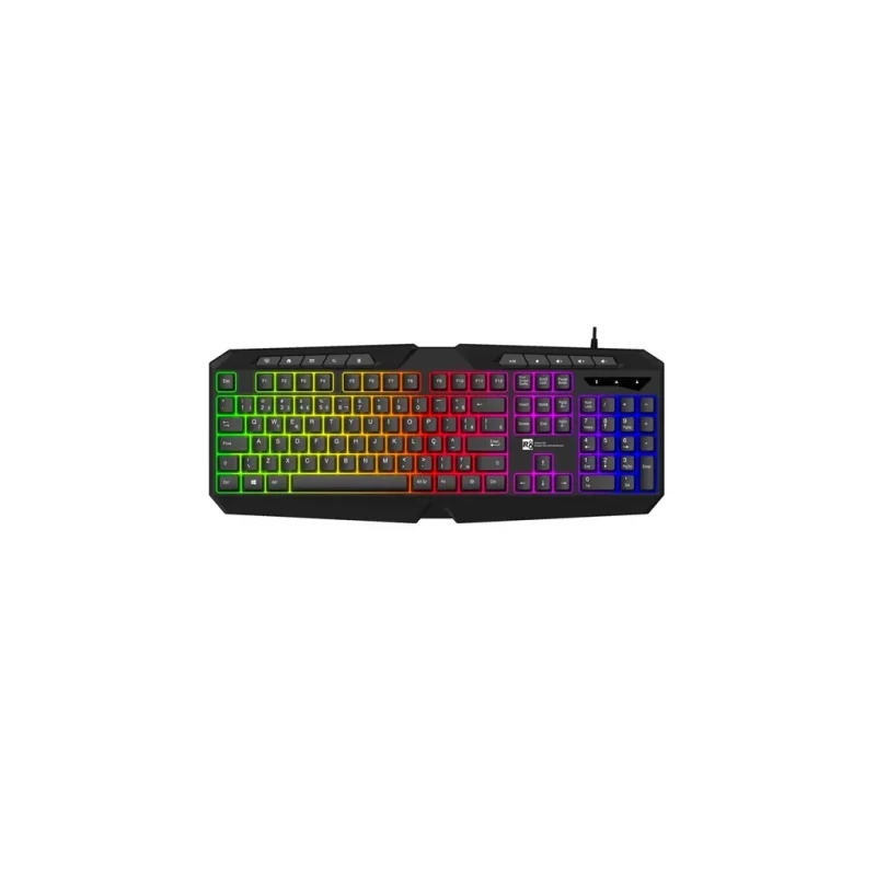 teclado gamer usb led