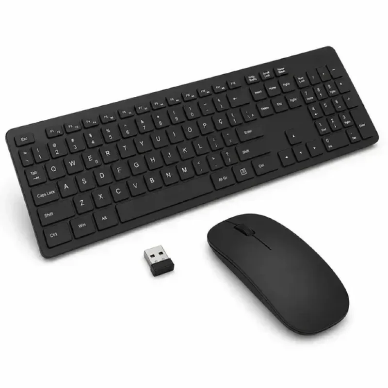 teclado mouse sem fio