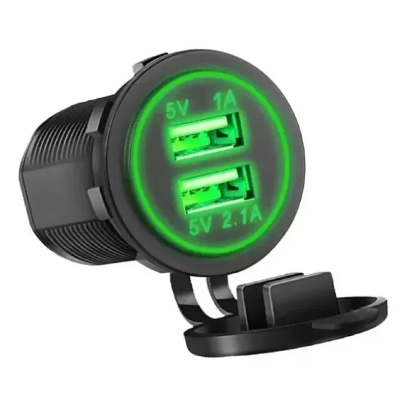 tomada carregador usb veicular